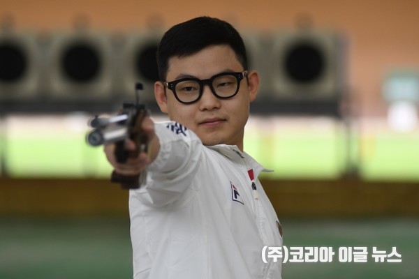 사격 국가대표 '일병' 김모세 