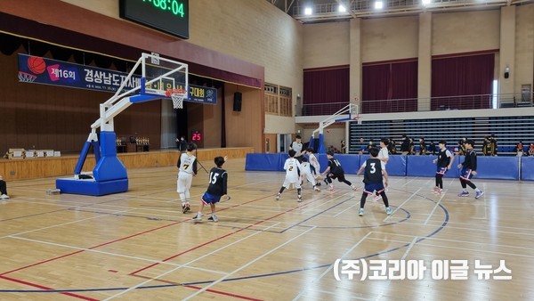 제17회 경상남도지사배 남·녀 유소년 농구대회 개최 (사진/제공=고성군)