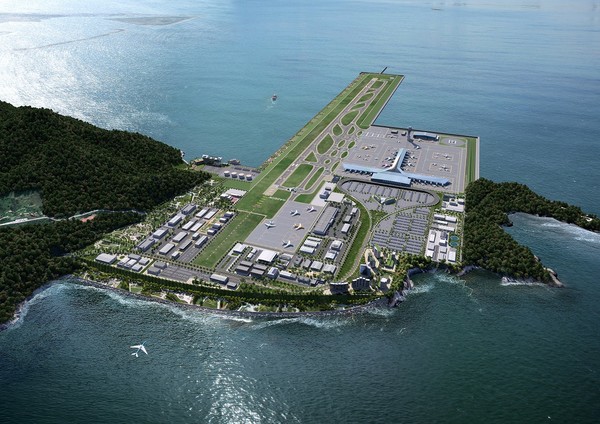 가덕도신공항 근접조감도