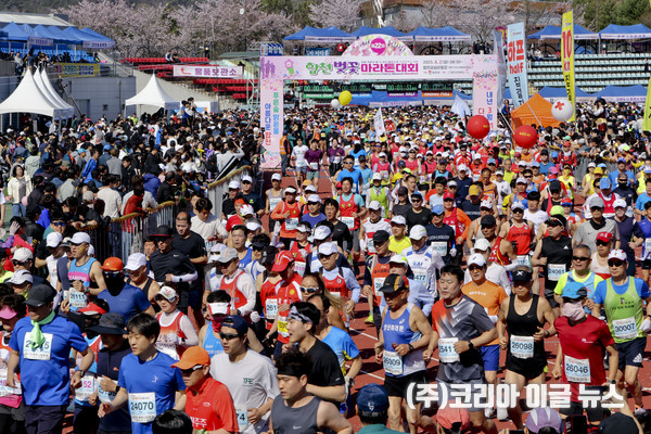 제23회 합천벚꽃마라톤대회, 역대 최다 신청 (사진/제공=합천군)