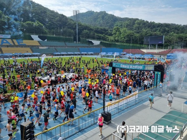 지난 2023년 김해 숲길 마라톤 대회 사진 (제공=김해시)