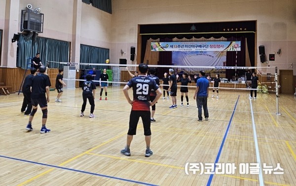 제13주년 마산아구배구단 창립행사 개최 (사진/제공=이광용 기자)