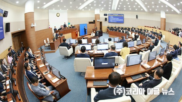 창원특례시의회, 제147회 임시회 개회  (사진/제공=창원특례시의회)