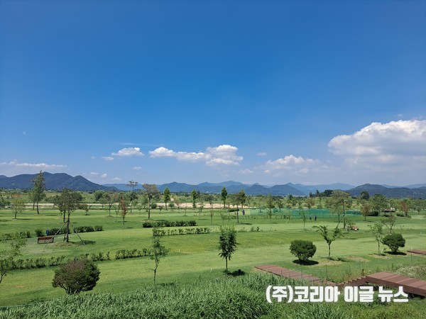 한림 술뫼파크골프장 전경사진  (제공=김해시)