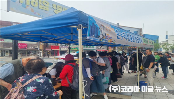 부산진시장 전경