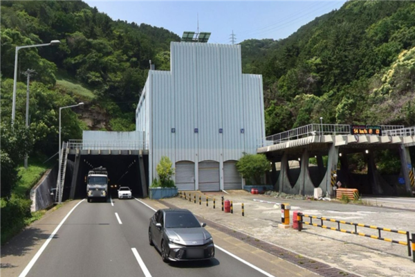 부산 광안터널  전경