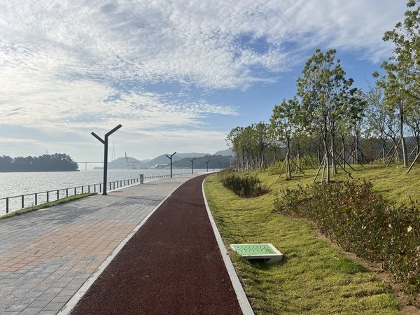 마산해양신도시 상부산책로 보도 및 자전거도로  (사진/제공=창원특례시)