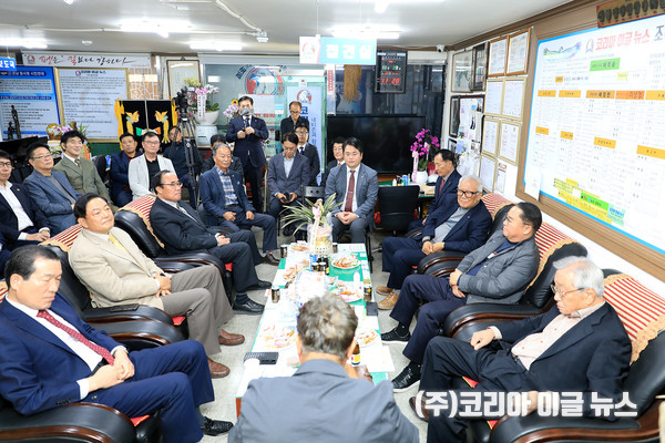 (주)코리아이글뉴스 창간 6주년기념행사가 진행되고 있다. (사진/제공=이종우 기자)