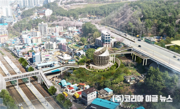 괘내마을~사상공원간 보행환경 개선사업 조감도   (제공=부산시)