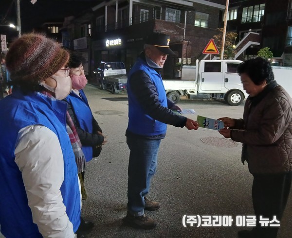  진해구 태백동, 청소년지도위원 야간활동 실시 (사진/제공=진해구청)