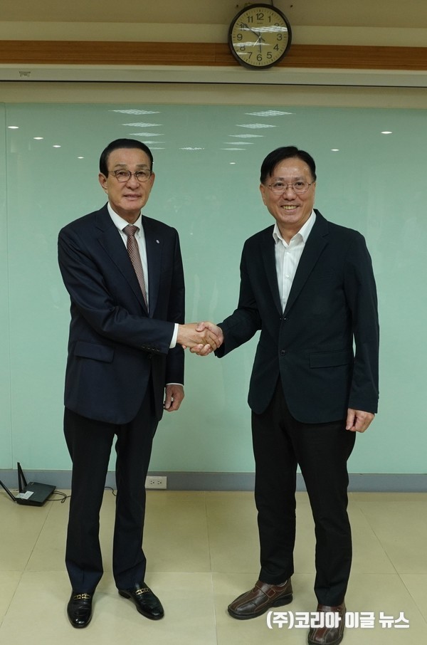 왼쪽 노동진 수협중앙회장/ 노동진 수협중앙회장-대만 수산청장, "어업인 보호가 핵심가치" 공감   (사진/제공=수협중앙회)