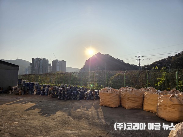 폐수도계량기 및 부속자재  (사진/제공=김해시)