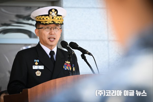 제11대 해군 특수전전단장 박순식 준장 취임식 거행…