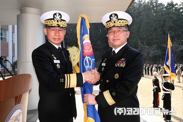 제11대 해군 특수전전단장 박순식 준장 취임식 거행…